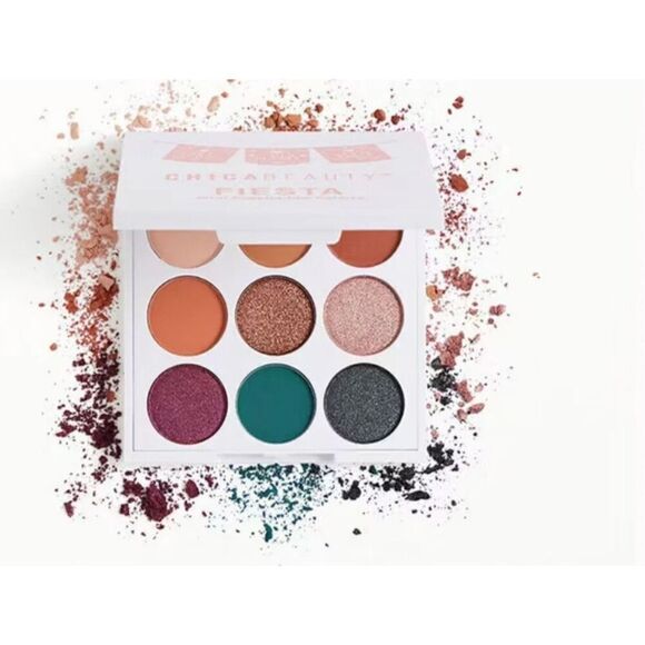 Brand New Chica Beauty Fiesta Mini Pigment Eyeshadow Pallet - Picture 1 of 2